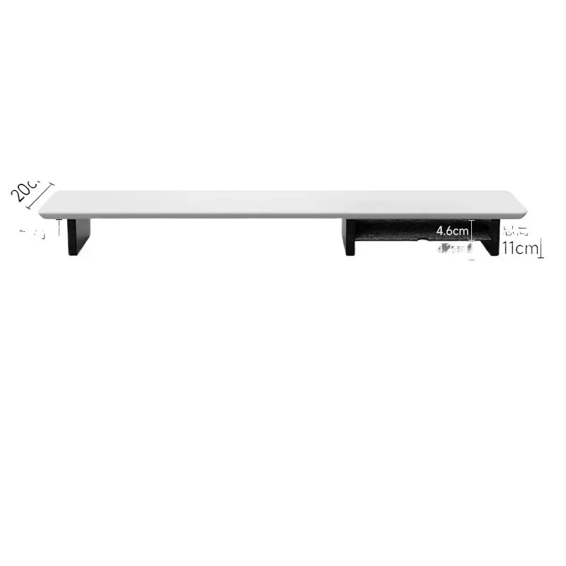 Walnut Desk Shelf - 80cm