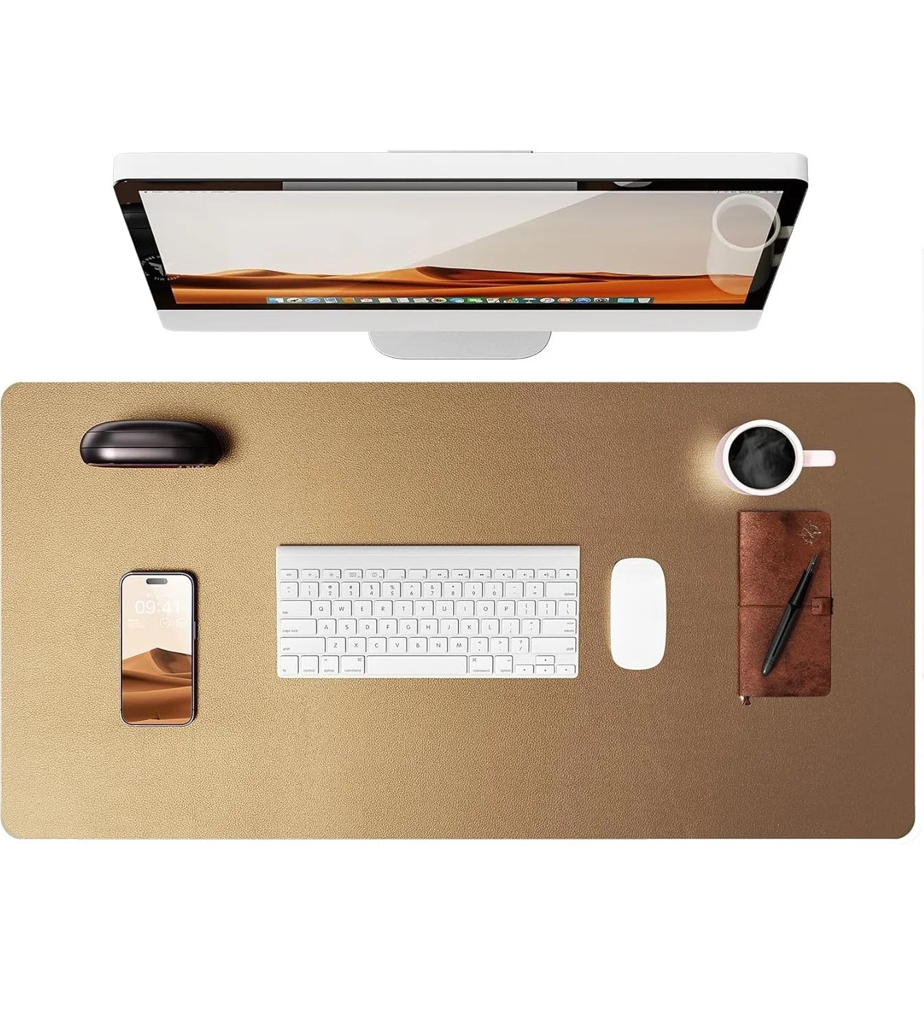 Leather Desk Mat - 90cm by 43cm
