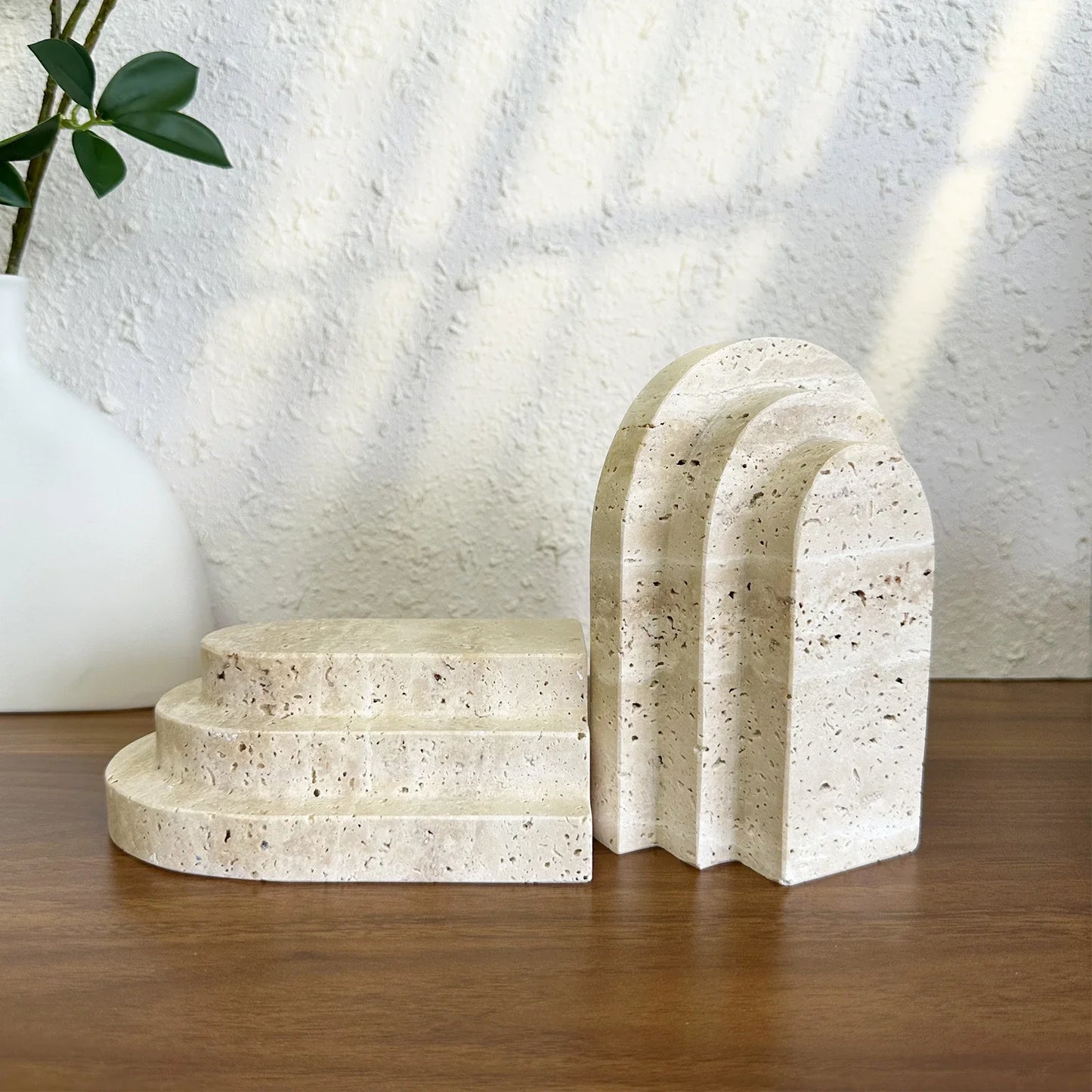 Natural Marble Stone Bookend