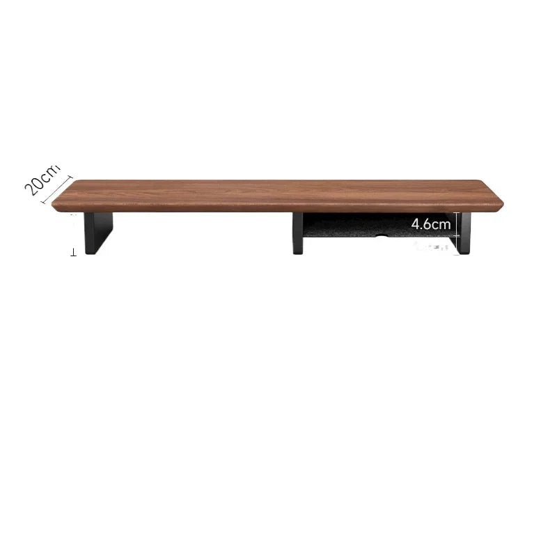Walnut Desk Shelf - 80cm
