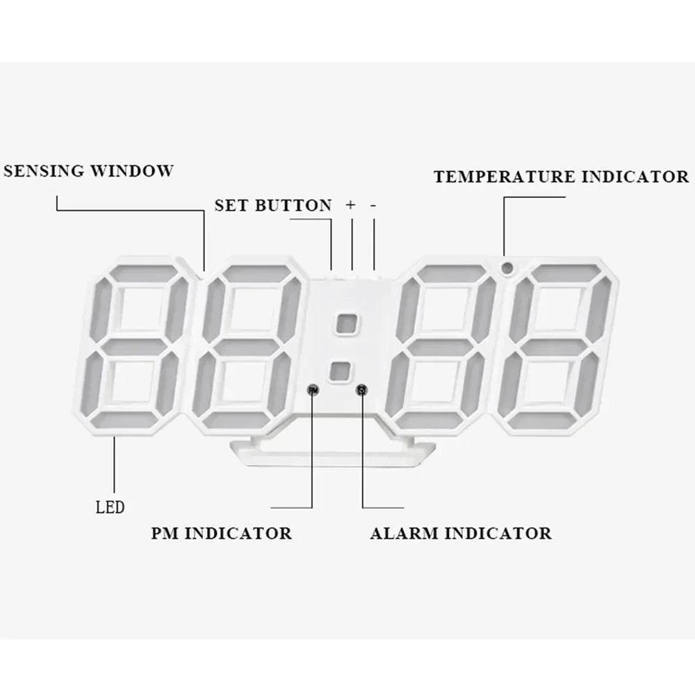 Digital Premium Desk Clock