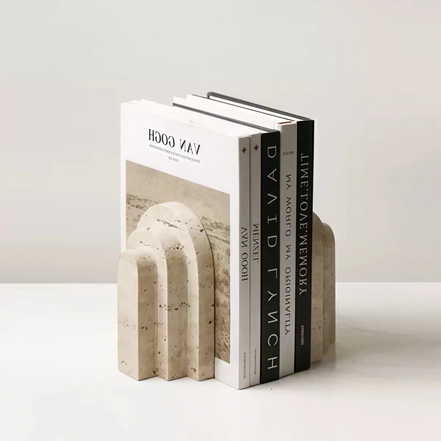 Natural Marble Stone Bookend