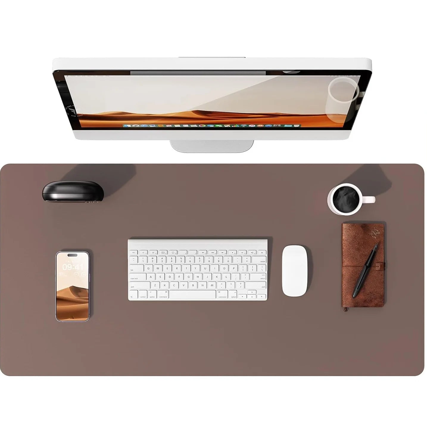 Leather Desk Mat - 80cm by 40cm