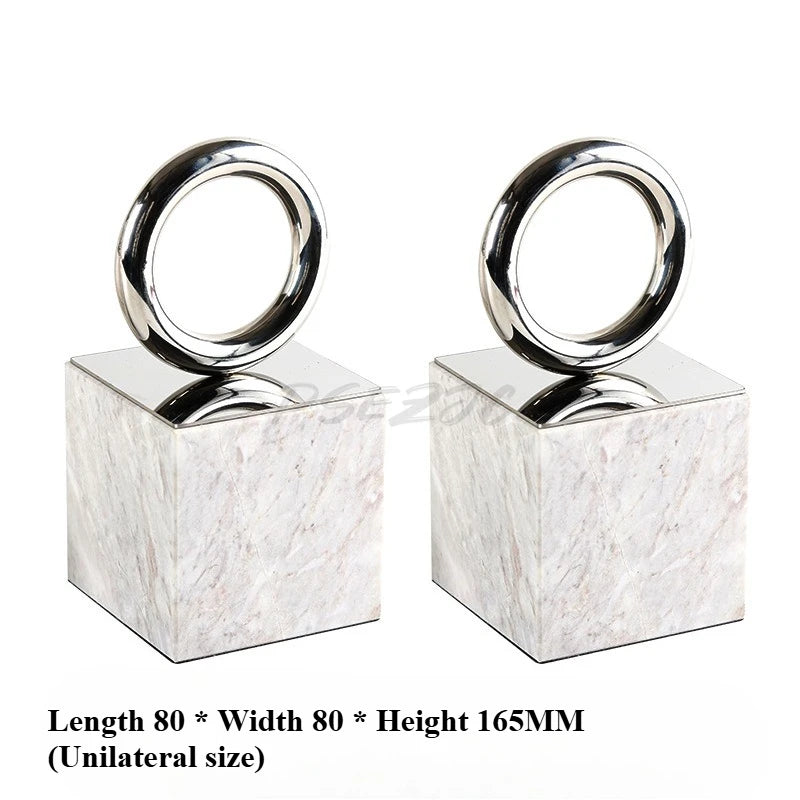 Luxury Marble Circle Bookend
